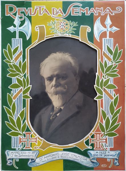 ARQUIVO-BIBLIOTECA DE ANTÃ“NIO JOSÃ‰ DE ALMEIDA.  [Presidente da RepÃºblica Portuguesa 1919-1923]