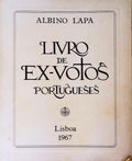 LIVRO DE EX-VOTOS PORTUGUESES.