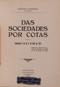 DAS SOCIEDADES POR COTAS.