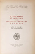 L'ENSEIGNEMENT ET L'EXPANSION DE LA LITTERATURE PORTUGAISE EN FRANCE.