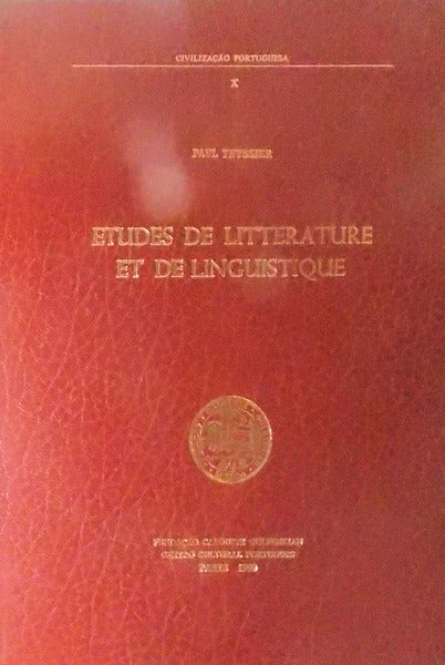 Ã‰TUDES DE LITTERATURE ET DE LINGUISTIQUE.