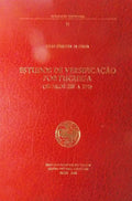 ESTUDOS DE VERSIFICAÃ‡ÃƒO PORTUGUESA (SÃ©culos XIII a XVI)