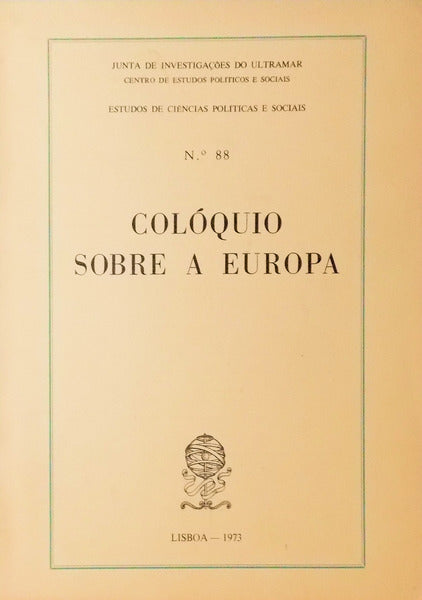 COLÃ“QUIO SOBRE A EUROPA.