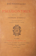 DICTIONNAIRE DES PSEUDONYMES.