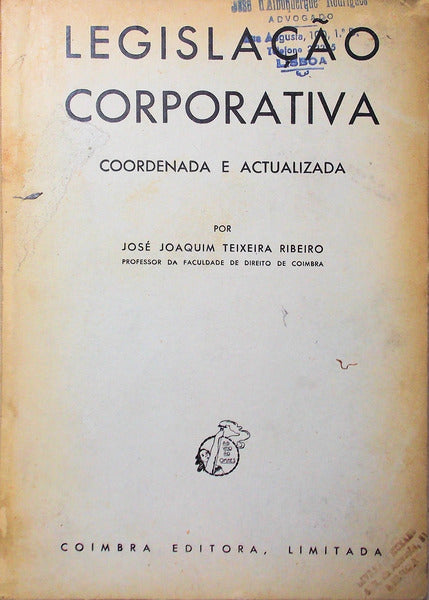 LEGISLAÃ‡ÃƒO CORPORATIVA.