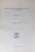 POPULAÃ‡Ã•ES PRÃ‰ E PROTO-HISTÃ“RICAS DO CONCELHO DE MARVÃƒO.