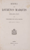 MEMORIA SOBRE LOURENÃ‡O MARQUES (DELAGOA BAY)