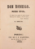 DOM RODRIGO. POEMA EPICO.