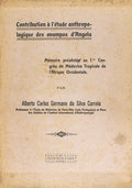 CONTRIBUTION Ã€ L'Ã‰TUDE ANTHROPOLOGIQUE DES OVAMPOS D' ANGOLA.