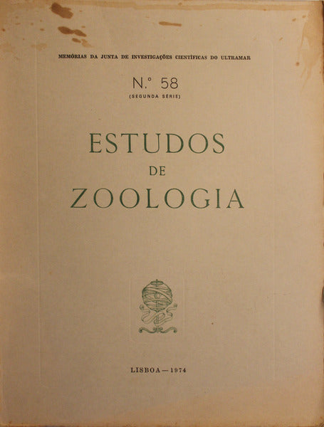 ESTUDOS DE ZOOLOGIA.