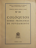COLÃ“QUIOS SOBRE PROBLEMAS DE POVOAMENTO.