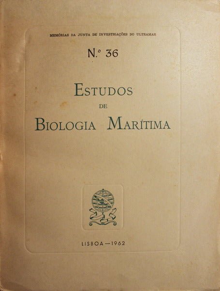 ESTUDOS DE BIOLOGIA MARÃTIMA, N.Âº 36.