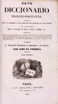 NOVO DICCIONARIO FRANCEZ-PORTUGUEZ.