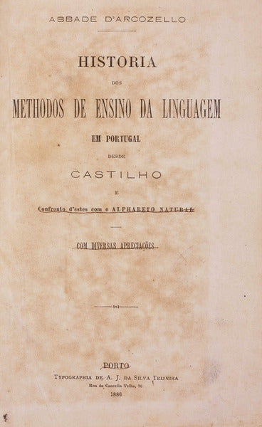 HISTORIA DE ENSINO DA LINGUAGEM EM PORTUGAL.