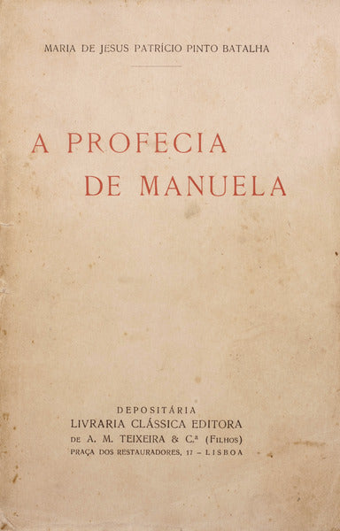 A PROFECIA DE MANUELA.