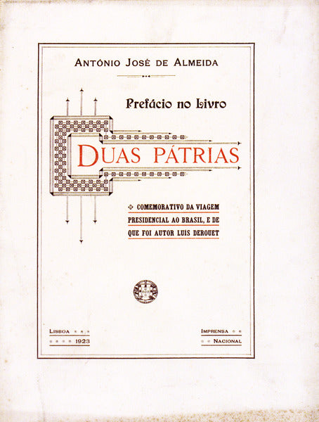 PREFÃCIO NO LIVRO DUAS PÃTRIAS.