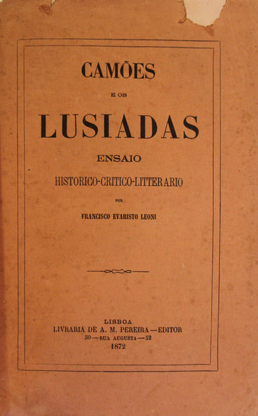 CAMÃ•ES E OS LUSIADAS.