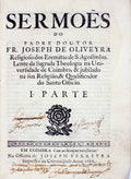 SERMÃ•ES DO PADRE DOUTOR FR. JOSEPH DE OLIVEYRA.