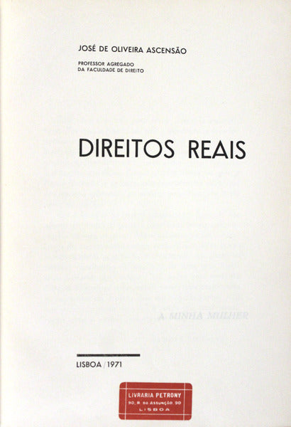 DIREITOS REAIS