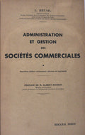 ADMINISTRATION ET GESTION DES SOCIÃ‰TÃ‰S COMMERCIALES