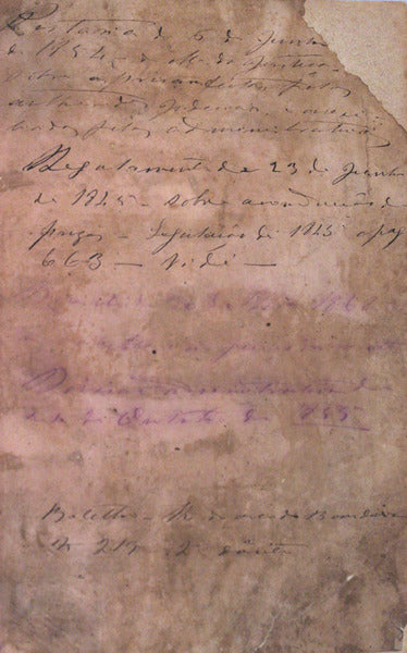 CODIGO ADMINISTRATIVO PORTUGUEZ de 18 de MarÃ§o de 1842.