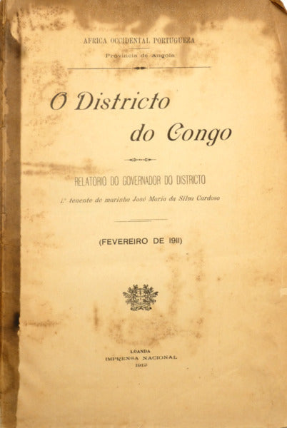 O DISTRICTO DO CONGO.