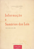 INFORMAÃ‡ÃƒO E SUMÃRIO DAS LEIS. 1972, 1973, 1974, 1975.