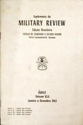 SUPLEMENTO DA MILITARY REVIEW. INDICE DO VOLUME XLII