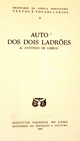 AUTO DOS DOIS LADRÃ•ES.