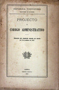 PROJECTO DE CÃ“DIGO ADMINISTRATIVO.