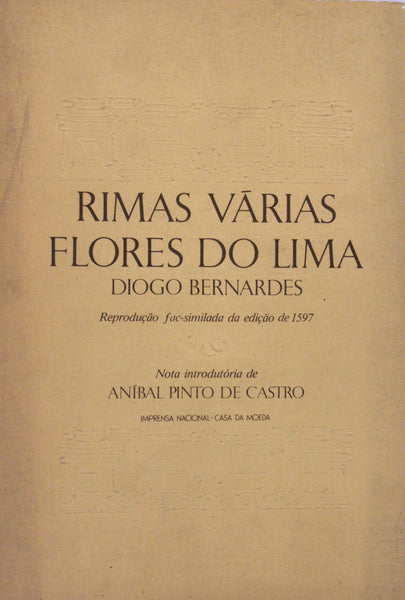RIMAS VÃRIAS FLORES DO LIMA