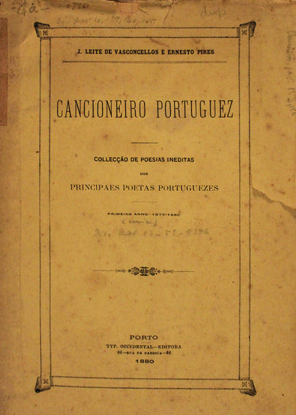 CANCIONEIRO PORTUGUEZ.