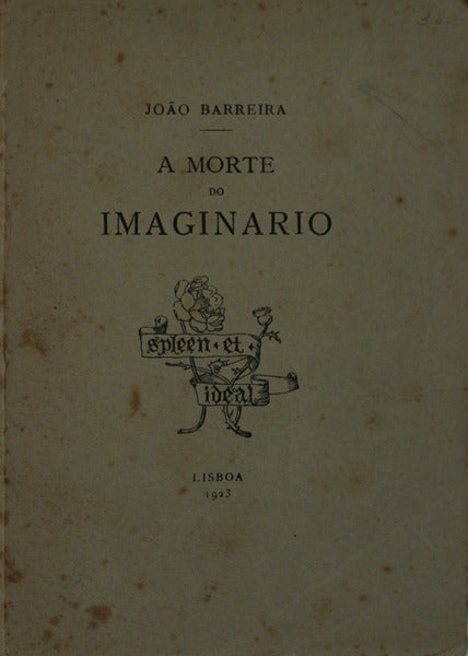 A MORTE DO IMAGINÃRIO.