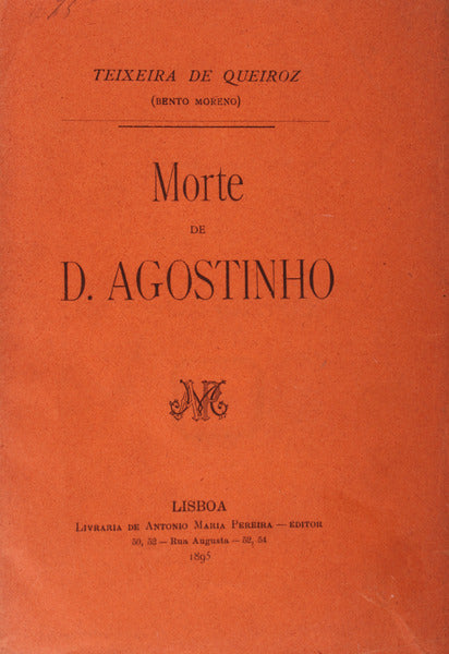 MORTE DE D. AGOSTINHO