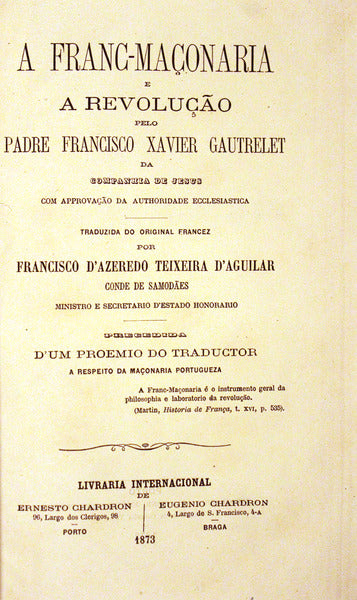 A FRANC-MAÃ‡ONARIA E A REVOLUÃ‡ÃƒO.