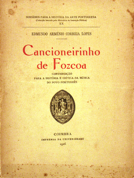 CANCIONEIRINHO DE FOZCOA.