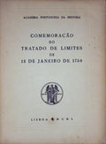 COMEMORAÃ‡ÃƒO DO TRATADO DE LIMITES DE 13 DE JANEIRO DE 1750.