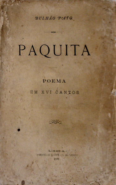 PAQUITA.  POEMA EM XVI CANTOS.