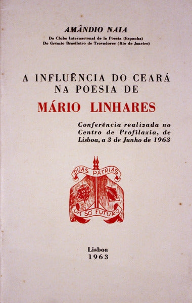A INFLUÃŠNCIA DO CEARÃ NA POESIA DE MÃRIO LINHARES.