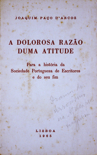 A DOLOROSA RAZÃƒO DUMA ATITUDE.