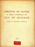 DIREITOS DE AUTOR Ã€ OBRA LITERÃRIA DE EÃ‡A DE QUEIROZ.