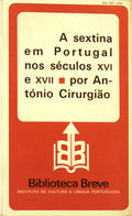 A SEXTINA EM PORTUGAL NOS SÃ‰CULOS XVI E XVII.