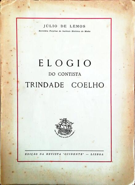ELOGIO DO CONTISTA TRINDADE COELHO.