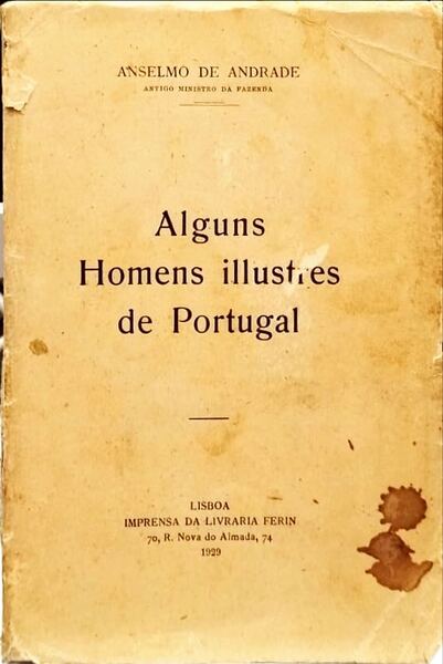 ALGUNS HOMENS ILLUSTRES DE PORTUGAL.