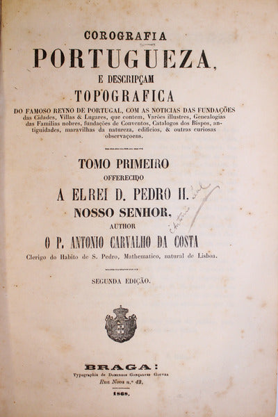 COROGRAFIA PORTUGUEZA,
