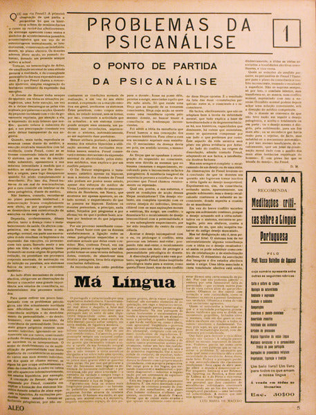 ALÃ‰O. BOLETIM QUINZENAL DE EDIÃ‡Ã•ES GAMA.