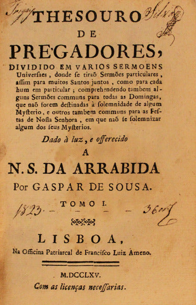 THESOURO DE PRÃ‰GADORES,