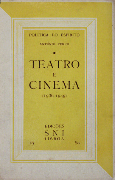 TEATRO E CINEMA (1936-1949)