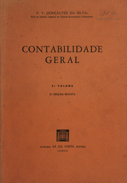 CONTABILIDADE GERAL. [2.Âº VOL./2.Âª EDIÃ‡ÃƒO]