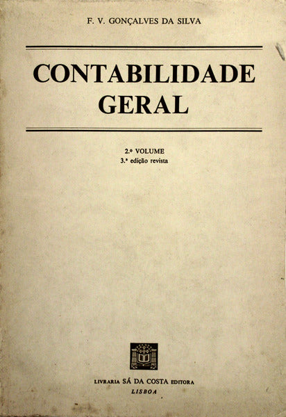 CONTABILIDADE GERAL. [2.Âº VOL./3.Âª EDIÃ‡ÃƒO]